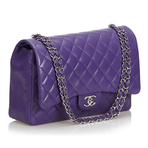 chanel borsa viola|Chanel handbags outlet.